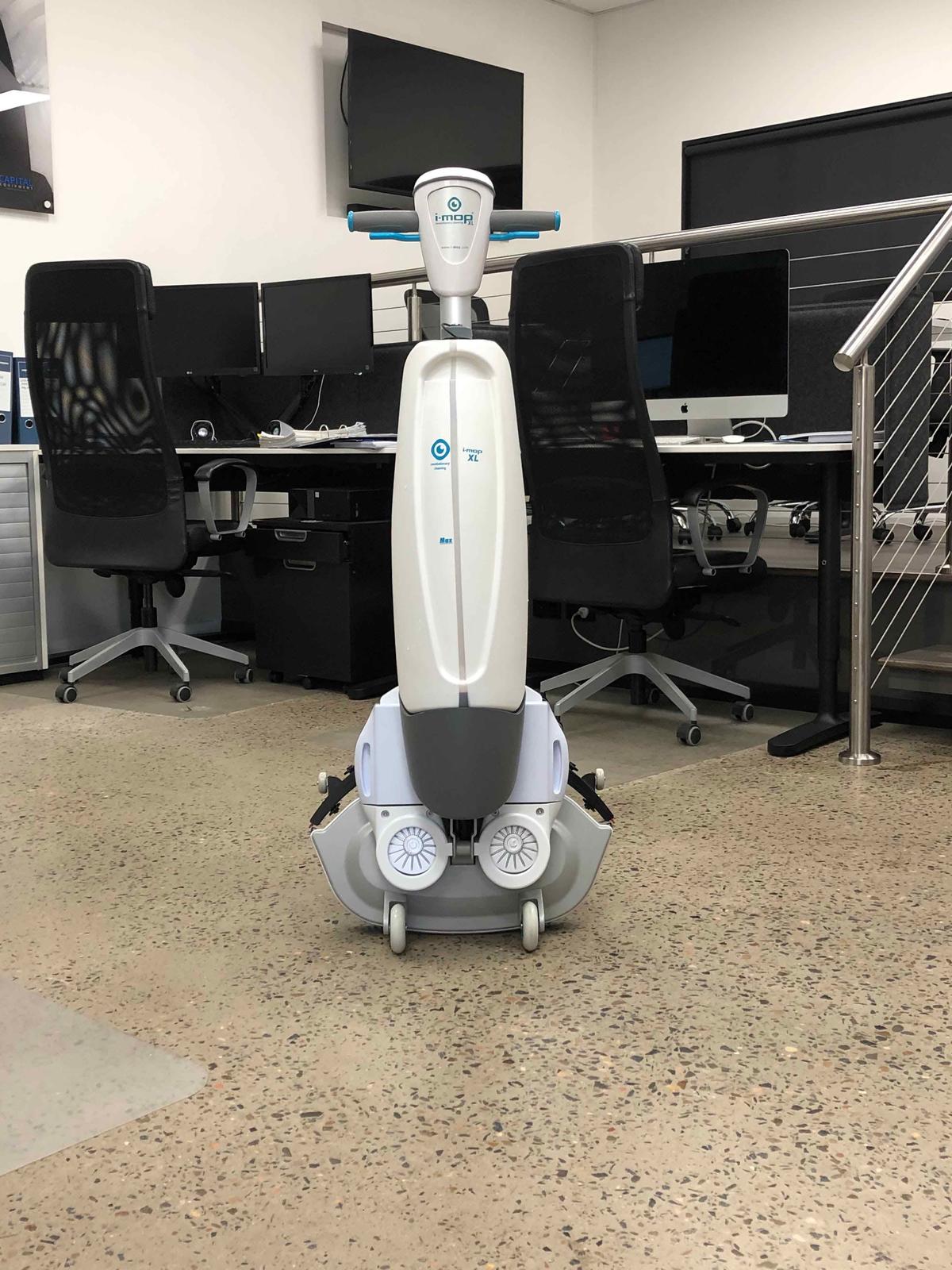 capital equipment cleaning with i-mop