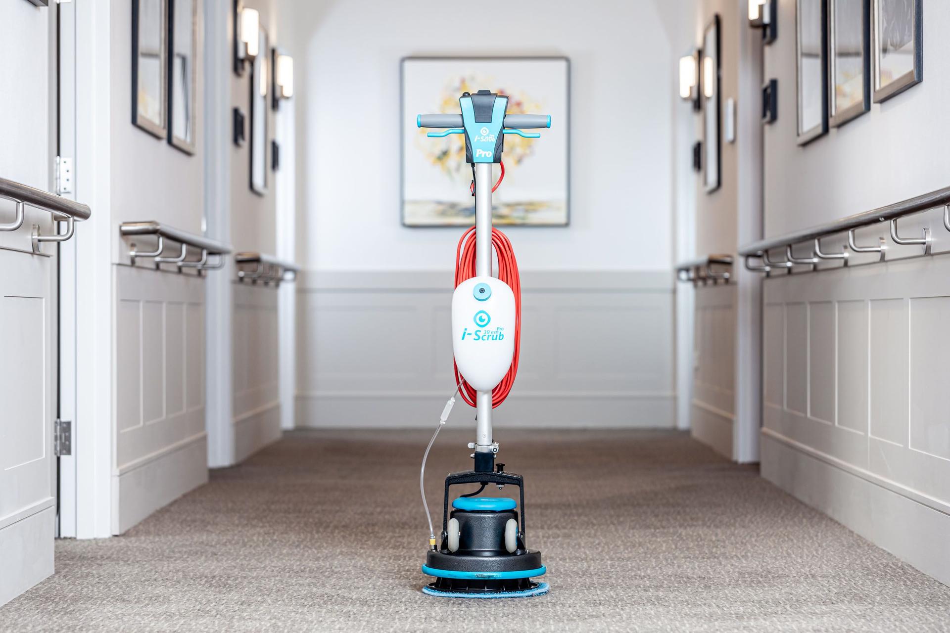 The i-scrub 30 Increases Productivity For The Caffeinated Cleaners